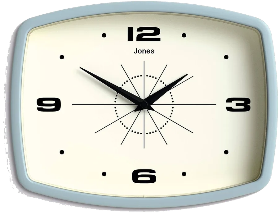 Jones Clocks Movie Retro Wall Clock