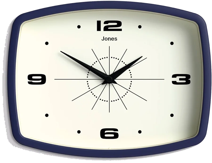 Jones Clocks Movie Retro Wall Clock