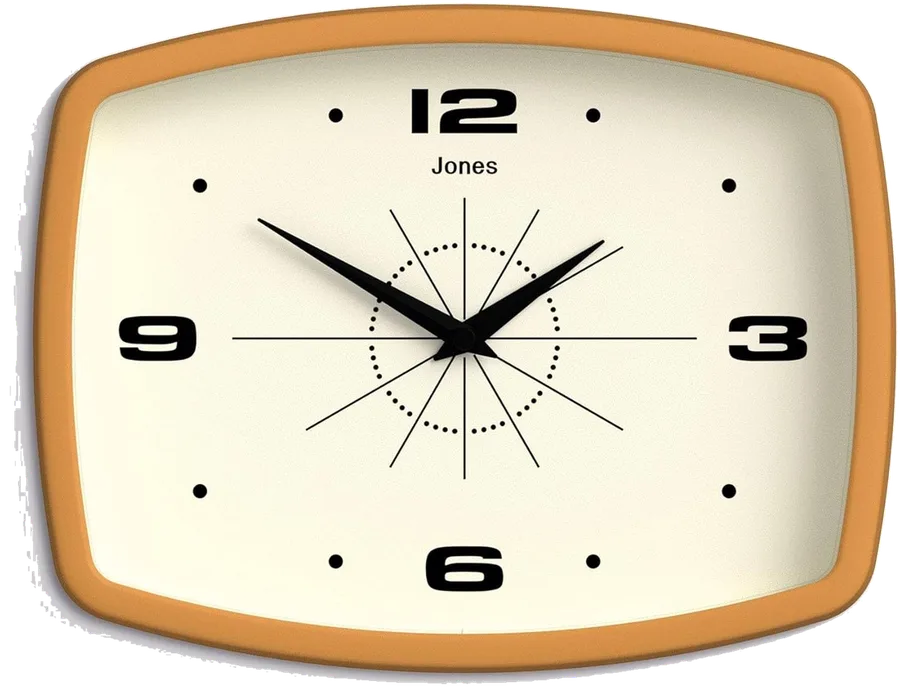 Jones Clocks Movie Retro Wall Clock