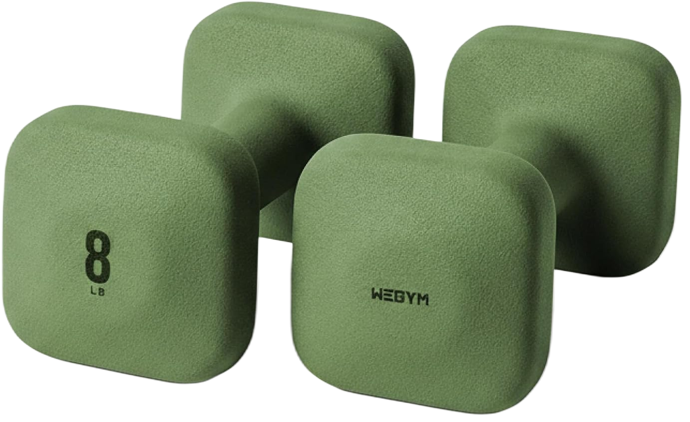 WeGym SafeGrip Dumbbells 8lb
